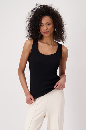 Vest Top - Black