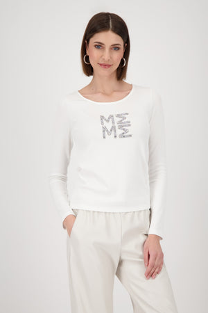 Monari Logo Top - Off White