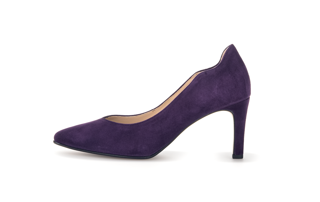 Purple Suede Court Shoe â Jenny's Boutique