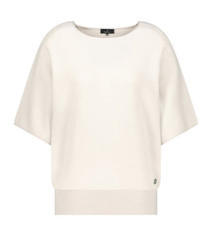 Short Sleeve Sweater - Seashell