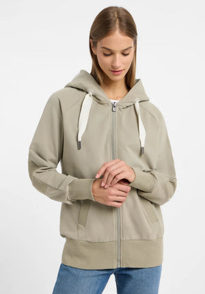 Hooded Leisure Jacket - Pale Fern