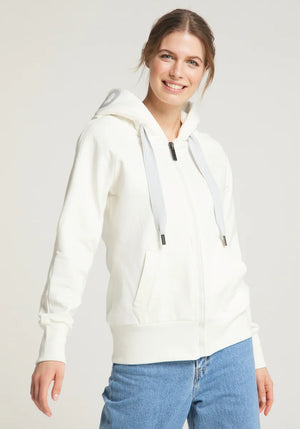 Hooded Leisure Jacket - White