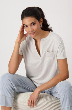 Lurex T-shirt - Warm Sand