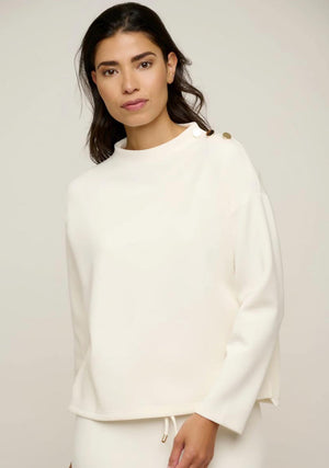 Wide Top with Long Sleeves - Snow White