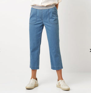 Sue 3/4 Joggers - Bleached Blue