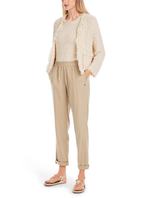 Relaxed Pant - Cappuccino Macaron