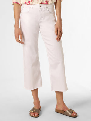 Linn Fringe Jean - White