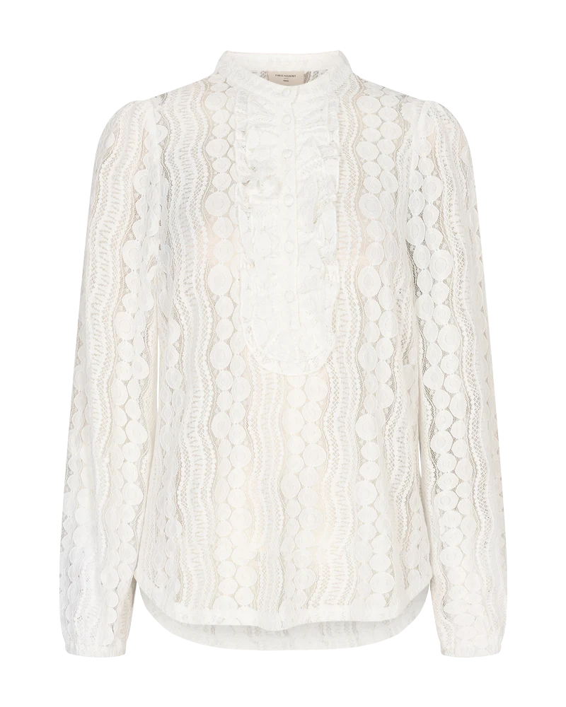 White Lace Blouse – Jenny's Boutique